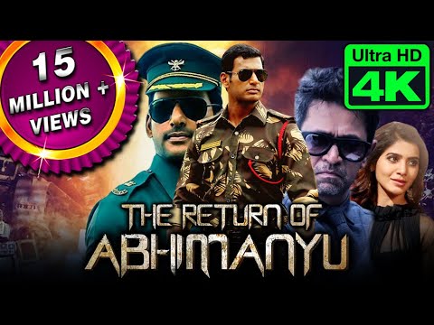 The Return of Abhimanyu 4K Ultra HD Hindi Dubbed Full Movie  Vishal Samantha