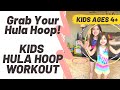 Kids Hula Hoop Workout - Fun Exercises to Do At Home