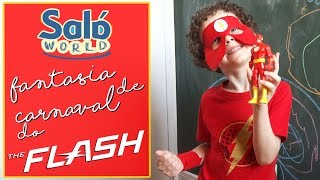 FANTASIA DO FLASH DE CARNAVAL como fazer uma fantasia infantil simples e barato para o carnaval 2020