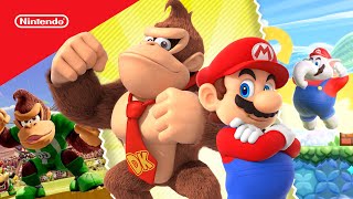 Meet Mario and Donkey Kong: Fierce Rivals or Best Buddies? 😎🤝 | @playnintendo