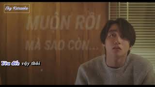 [ Karaoke ] Muộn Rồi Mà Sao Còn - Sơn Tùng M-TP / Beat Phối