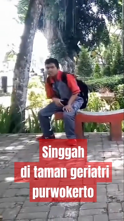 Singgah di taman geriatri purwokerto #shorts