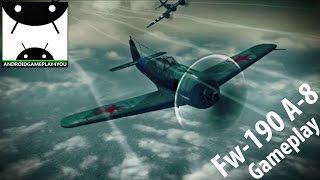War Wings Android Fw-190 A-8 Gameplay 60Fps