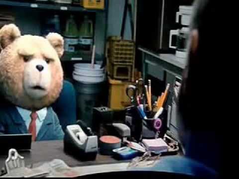 FUNNY Job interview scene from Ted 2012