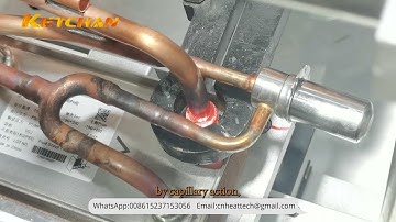 Automatic Induction Brazing of Plate Heat Exchanger with Split-Type Inductor