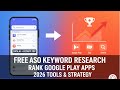 Stop Paying for ASO Tools! Free Keyword Research for Google Play | InfoKnow Foundation