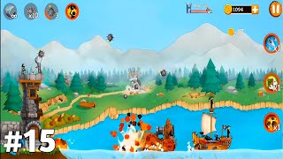 Catapult Stickman Pirates: The Ultimate Battle Day 76 | RK Game Walah screenshot 5