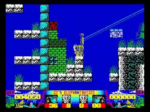 CJ's Elephant Antics Walkthrough, ZX Spectrum