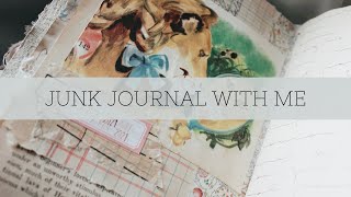 Junk journal with me | 15 | Last spread of a journal