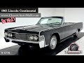 430ci V8 1965 Lincoln Continental Convertible - SOLD - Consignments at Classic Auto Mall #automall