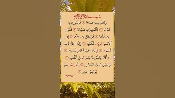 إن الإنسان لربه لكنود ...جحود لنعم الله #القرآن_الكريم #تلاوة_خاشعة #العاديات