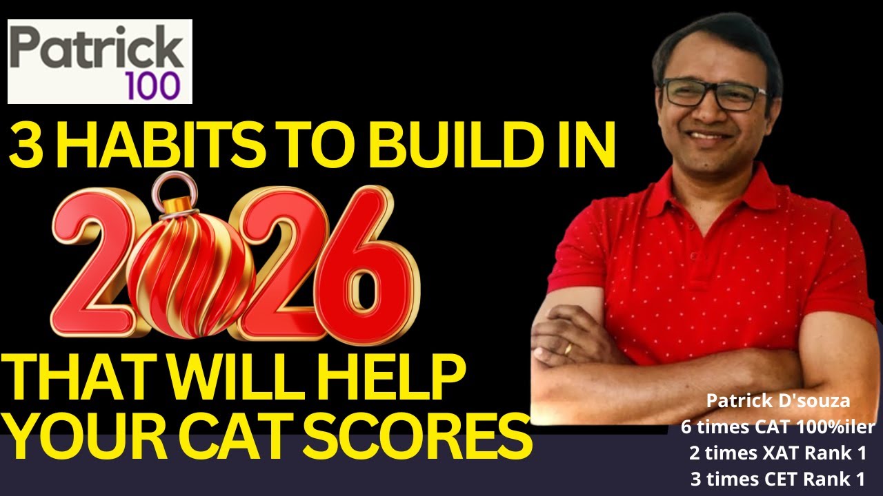3 привычки, которые стоит выработать в 2026 году, чтобы улучшить свои результаты на CAT | Советы ...