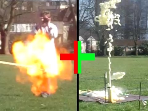Explosions and Elephant Toothpaste!!! S2E7 SBC - YouTube