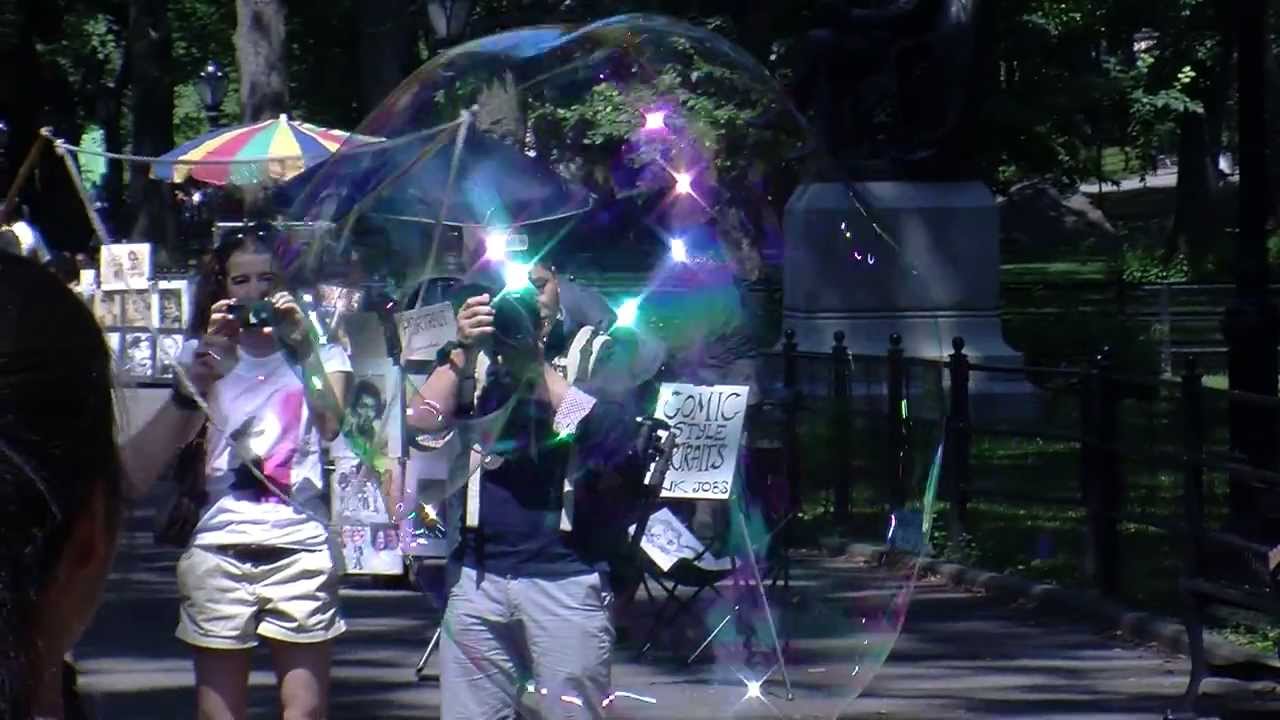 Bubble guy YouTube