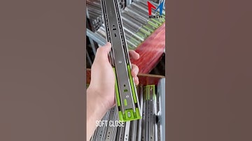 Soft closing drawer slides | Furniture fittings | Hardware accessories #shorts