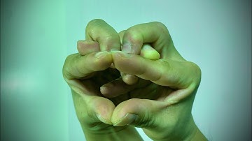 How to make a snake head with your hands - hand muppet - tutorial by tkviper