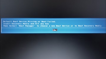 Default boot device missing or boot failed lenovo 💻🧑‍💻