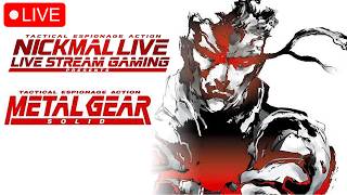 Storming The Tower! Metal Gear Solid LIVE STREAM Part 3
