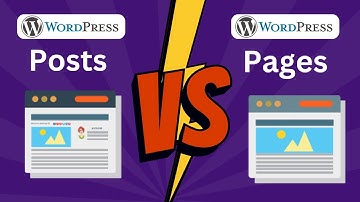 Difference Between WordPress Pages and Posts Explained | #3