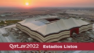 ESTADIOS TERMINADOS QATAR 2022