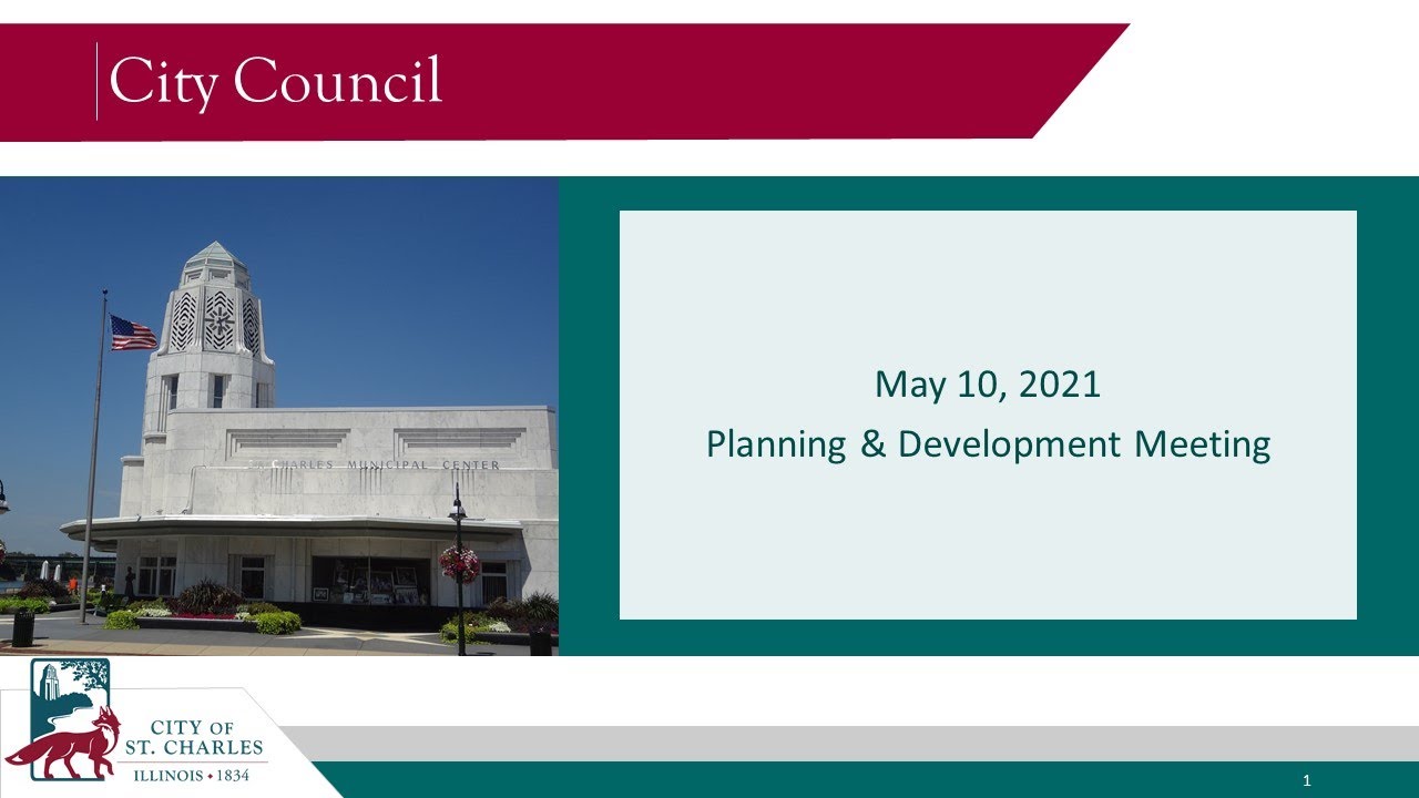 May 10, 2021 Planning & Development Meeting