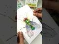 Watercolour Fly Tutorial | Watercolor Makkhi | Watercolor Tips #painting #watercolor #artshorts #art
