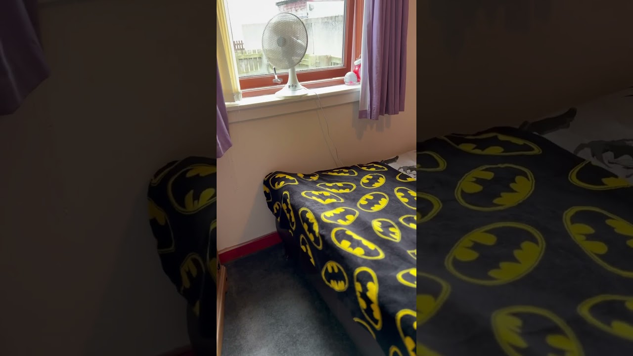 Batman Duvet and Blanket on Cinematic Video 27/07/23 