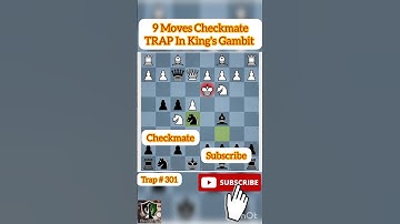 9 Moves CheckMate TRAP in King