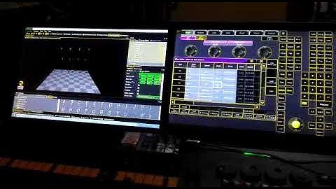 Grand Ma2 First time sync with music