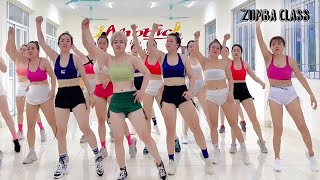 10-Минутное Аэробное Уменьшение Жира На Животе | Быстро | Похудеть Быстро | Zumba Class