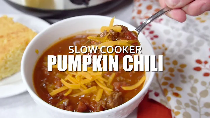 Slow Cooker Pumpkin Chili - Ninja Foodi