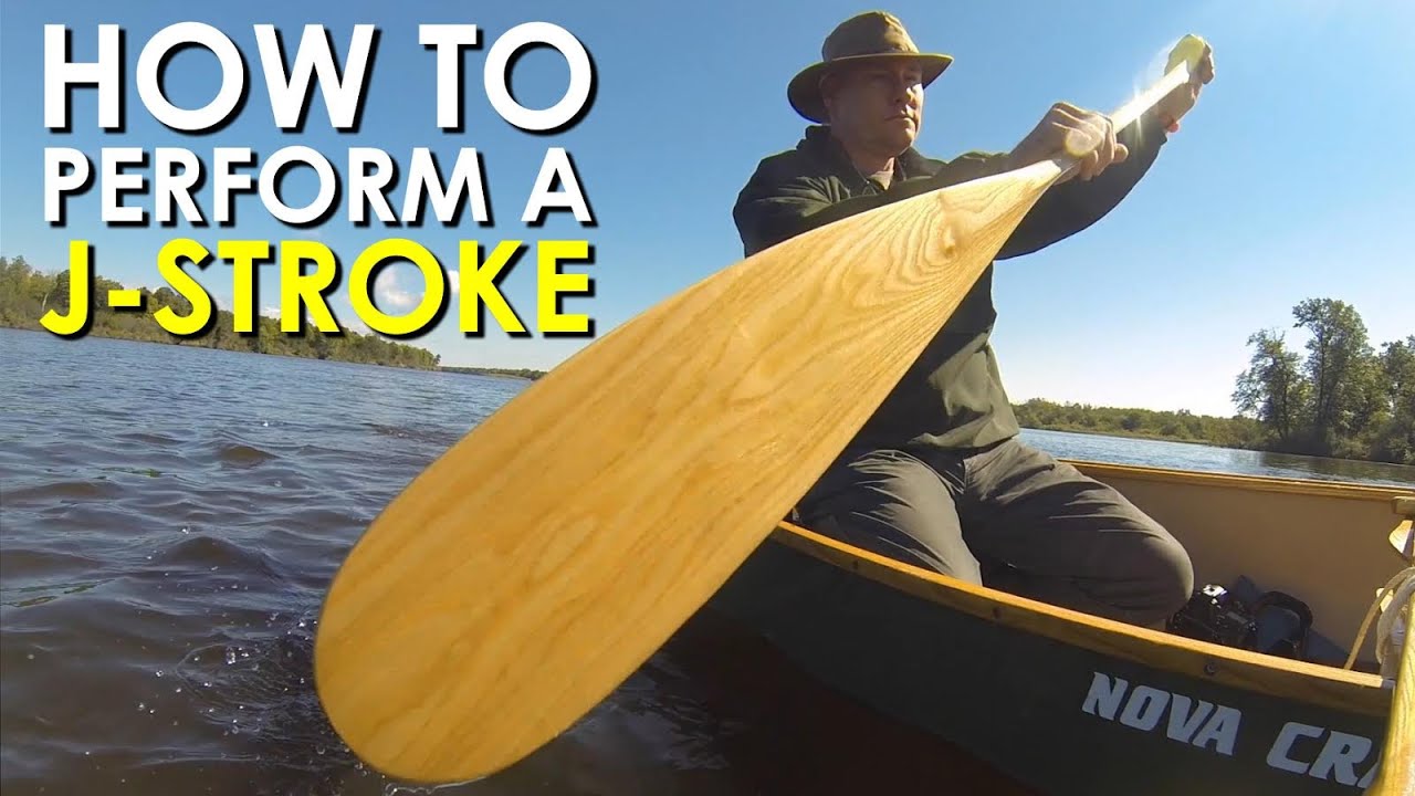 how to paddle a canoe: the j-stroke art of manliness