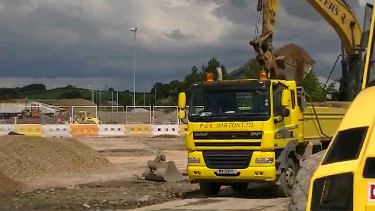 HeyshamM6 Link Road Construction. July 2015 Update. Part 1 of 7 YouTube