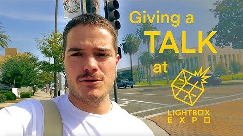 Giving a Talk at Lightbox Expo + Experiencing LA (a vlog)