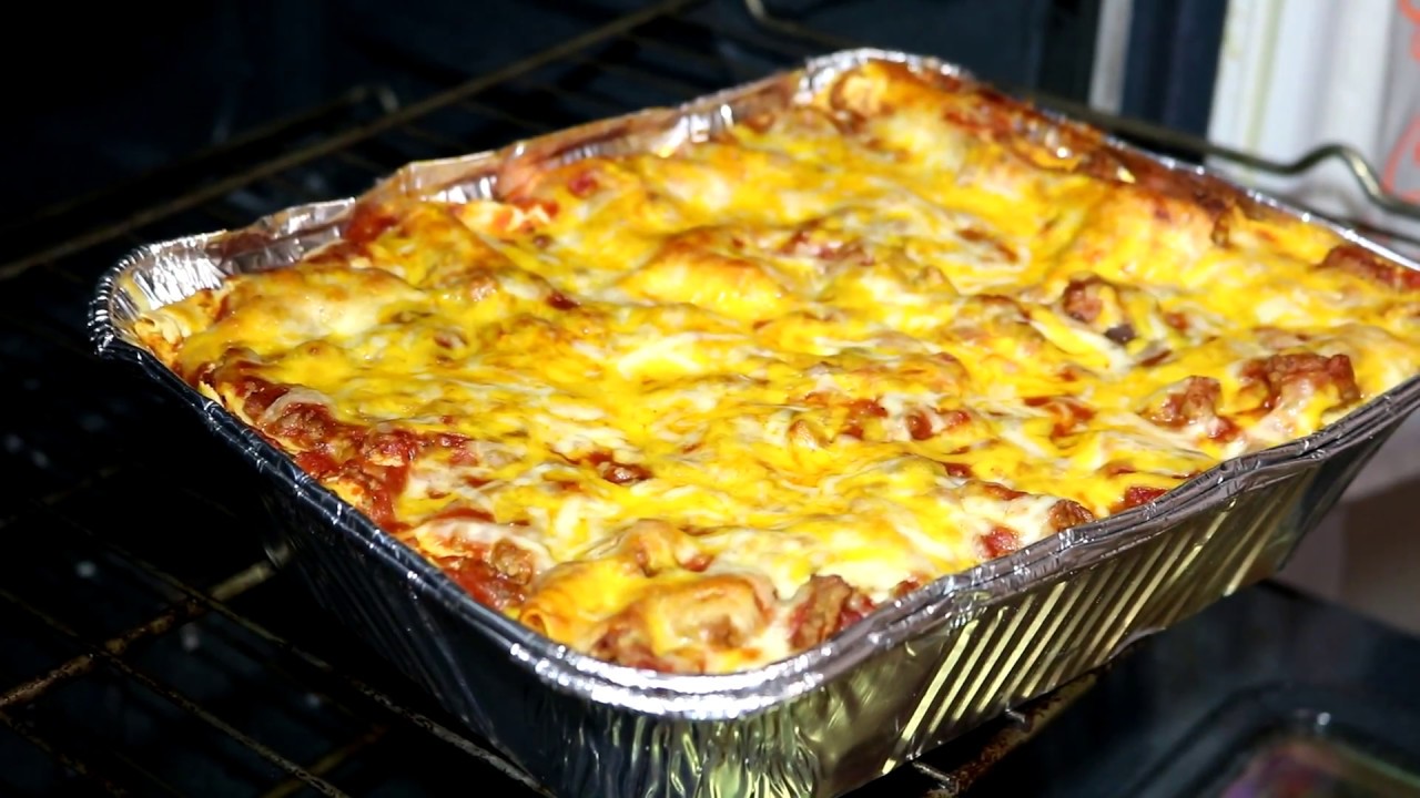 How To Make Ground Turkey, Turkey Italian Sausage Lasagna - YouTube