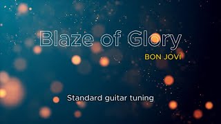 Blaze of glory (by Bon Jovi) lyrics & chords