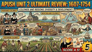 APUSH ULTIMATE REVIEW - Unit 2 (1607–1754) | Everything You Need for the AP Exam