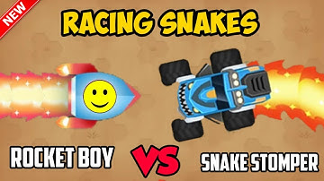 Snake.Io 🐍 Rocket Boy Vs Snake Stomper! Epic Event Gameplay