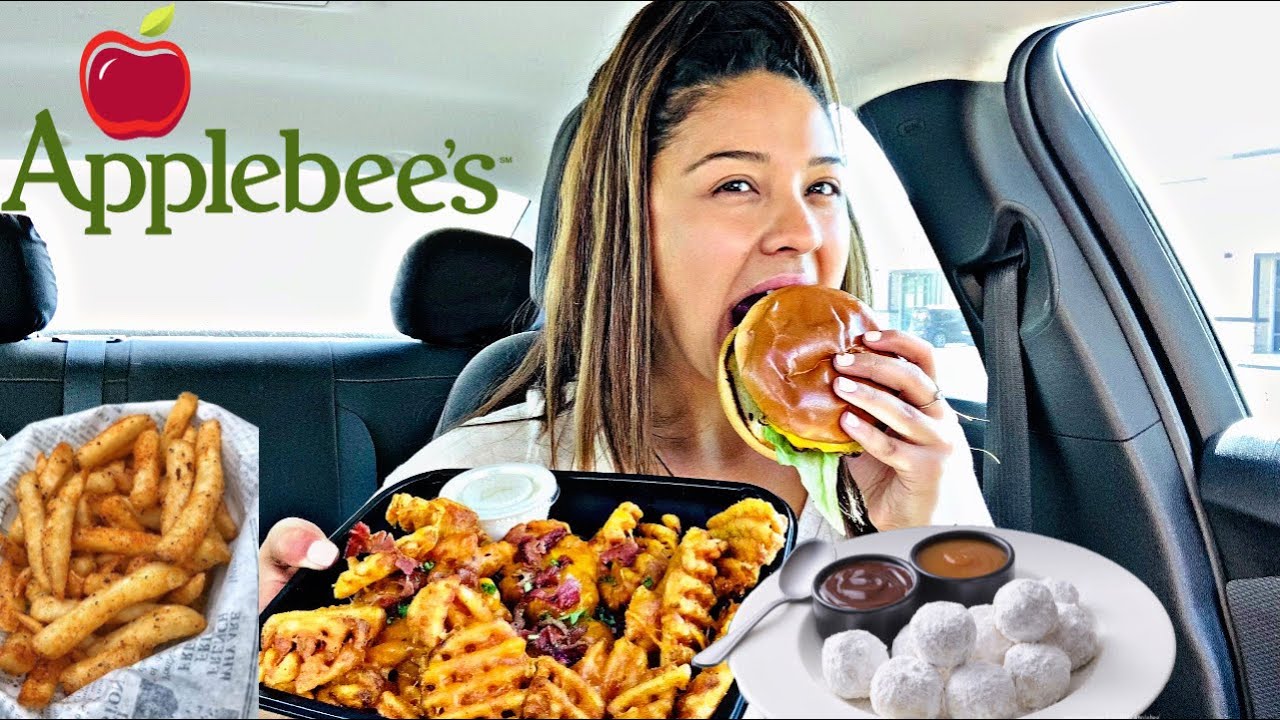 Trying Applebee’s 3 NEW ITEMS! (Loaded Waffle Fries, Impossible