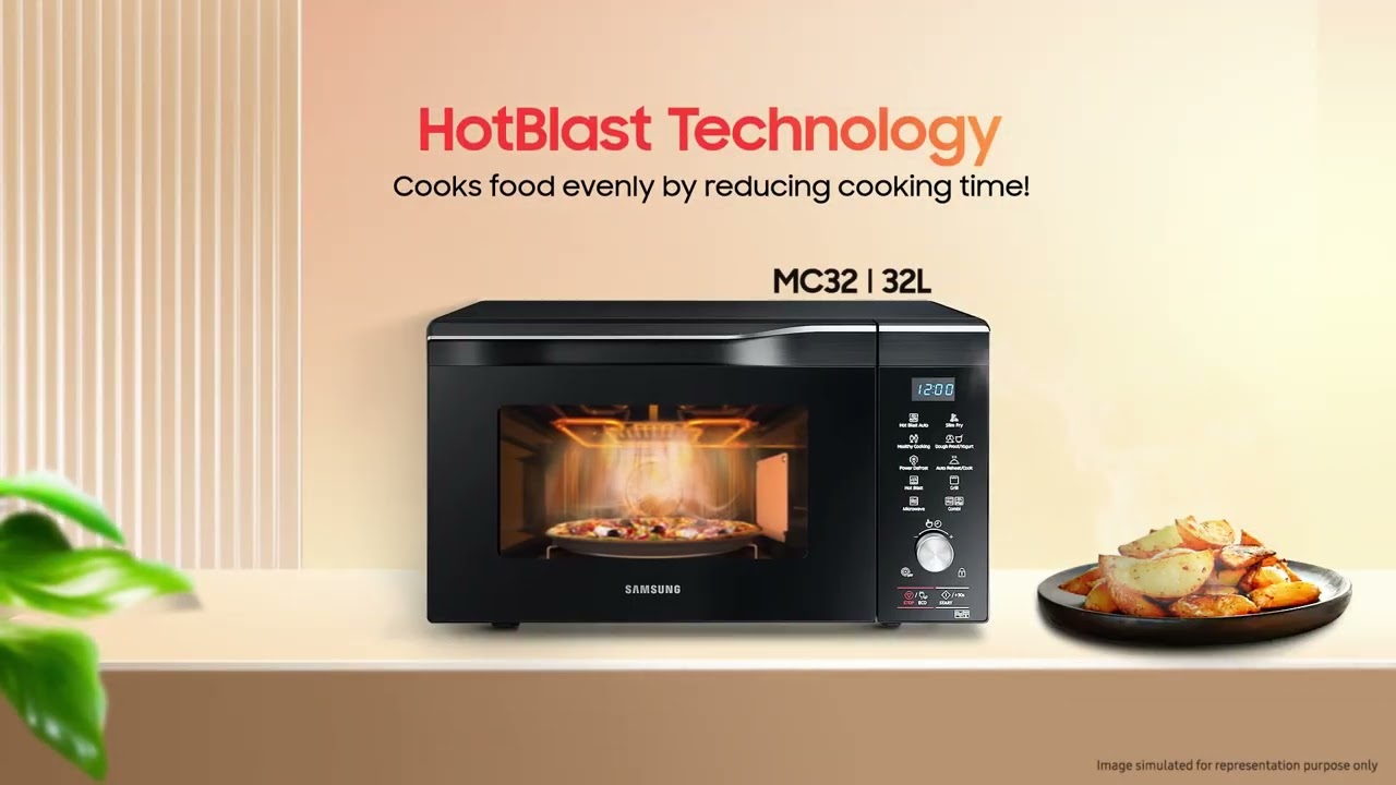 HotBlast Technology | Samsung Microwave Oven