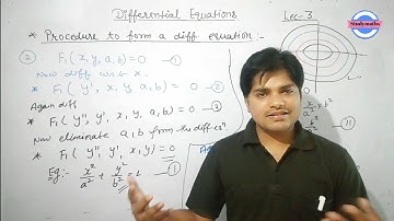 Formation of a Differential equation, Procedure |CBSE 12 Maths| Intro of NCERT Exercise-9.3 | Lec -3