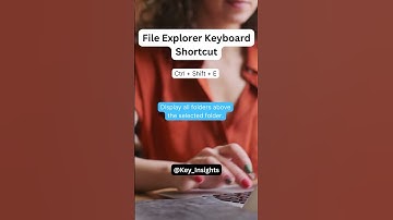 Ctrl + Shift + E - Keyboard Shortcut