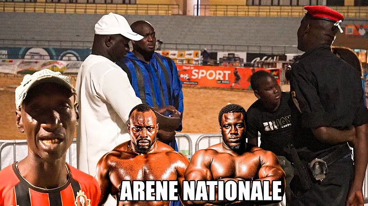 🛑Direct Arène Nationale - Veille combat Sa Thies Vs Zarko....