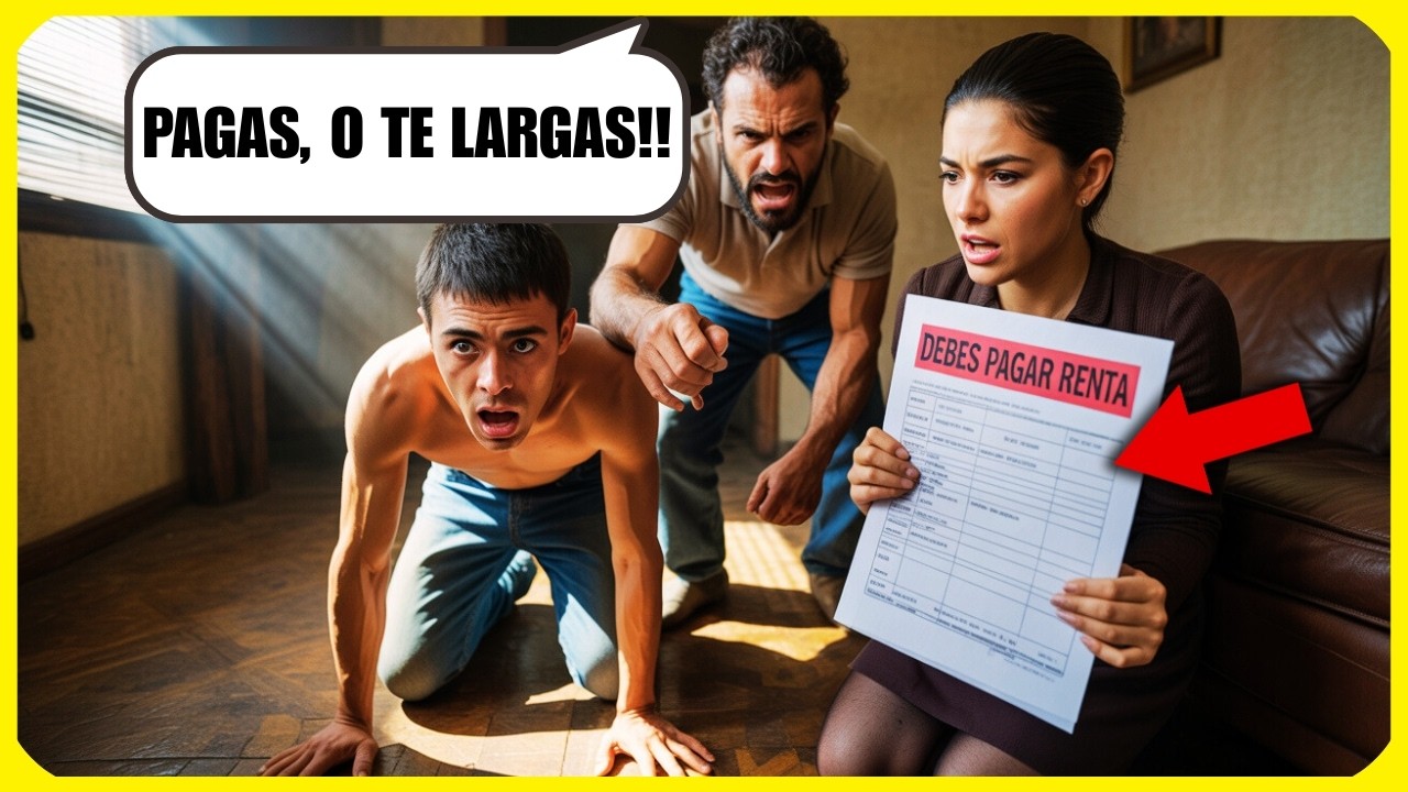 Frente a mi hermana, mi padre me humilló llamándome basura. Mi madre añadió: “Si quieres quedarte...