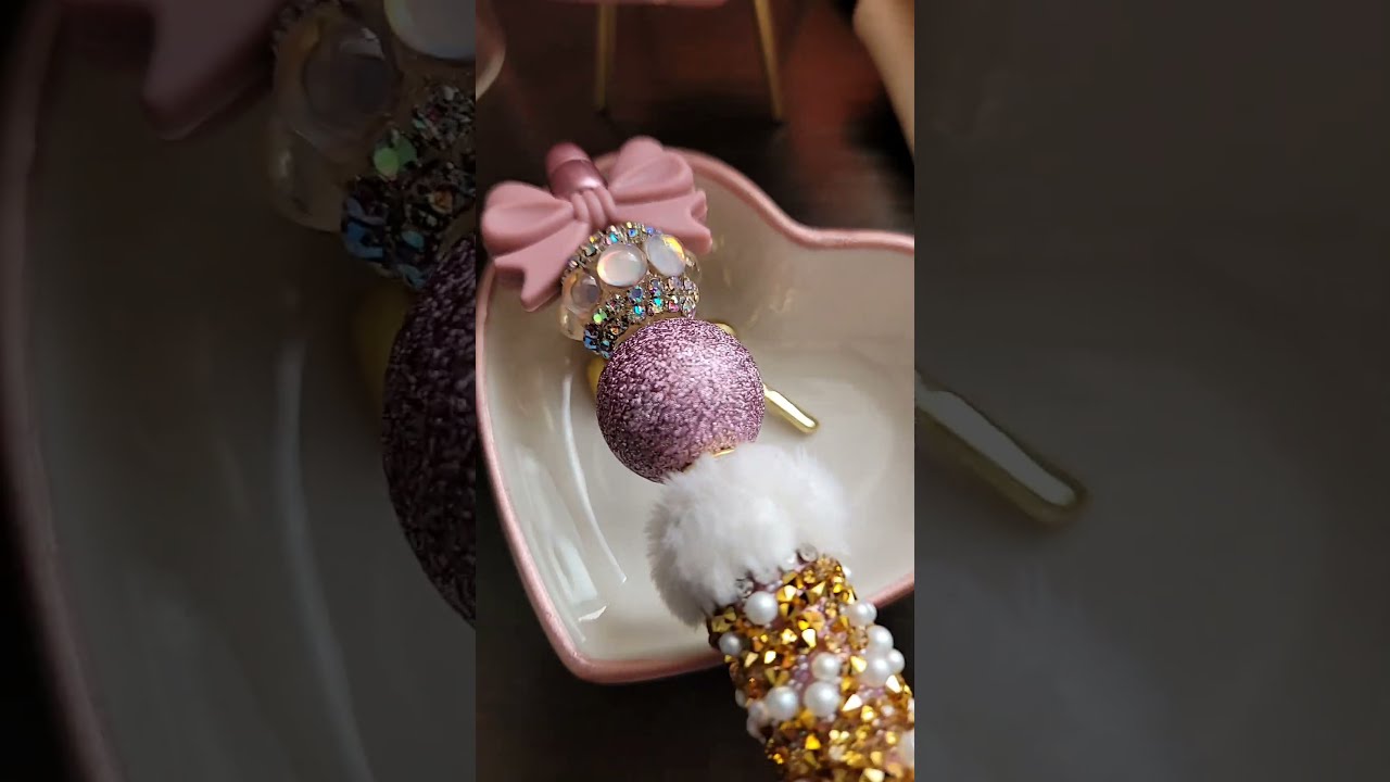 Beadable Pen With Dangle Smallbiz Diy Charmaccessories Etsyseller