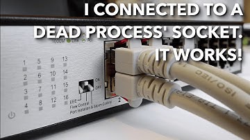 I tried connecting to a dead process