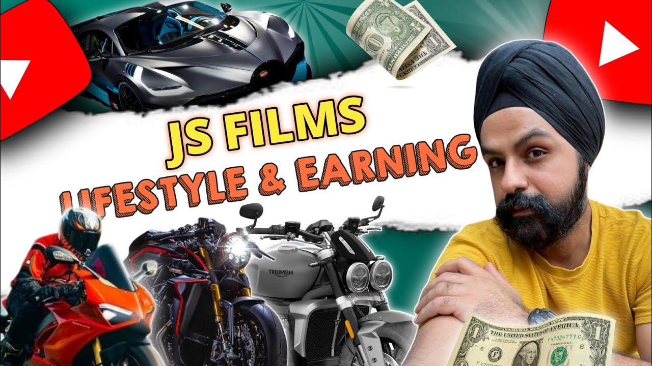 Js Films Lifestyle Js Films Bike & Car Collection 2022, Earning, Net