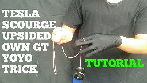 Tesla Scourge Upsidedown GT Yoyo Trick Tutorial!!