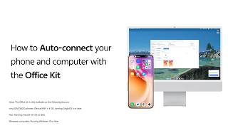 How to Auto-connect your phone and computer with the Office Kit | vivo Phone Tips