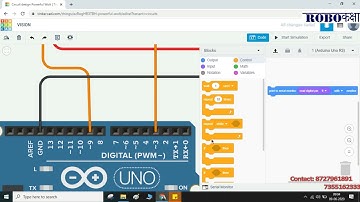Motion detector using PIR and Arduino in TinkerCAD